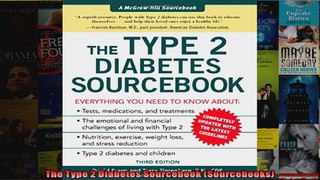 Read  The Type 2 Diabetes Sourcebook Sourcebooks  Full EBook