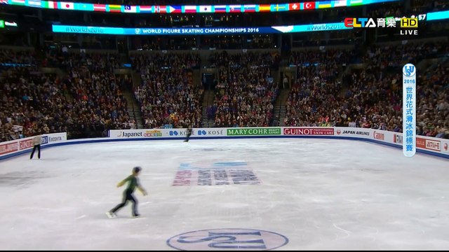 MEN Group 4 Warm-up 2016 World Figure Skating Championships