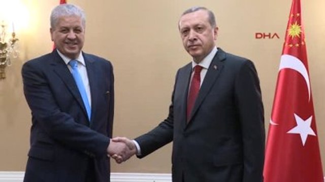 Cumhurbaşkanı Erdoğan, Cezayir Başbakanı Sellal'i Kabul Etti