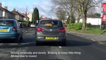 Coventry Dash Cam #2 - March 2016 - UK Bad Driving