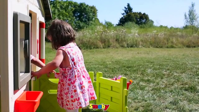 Smoby Outdoor Childrens Friends House Playhouse Kids UK