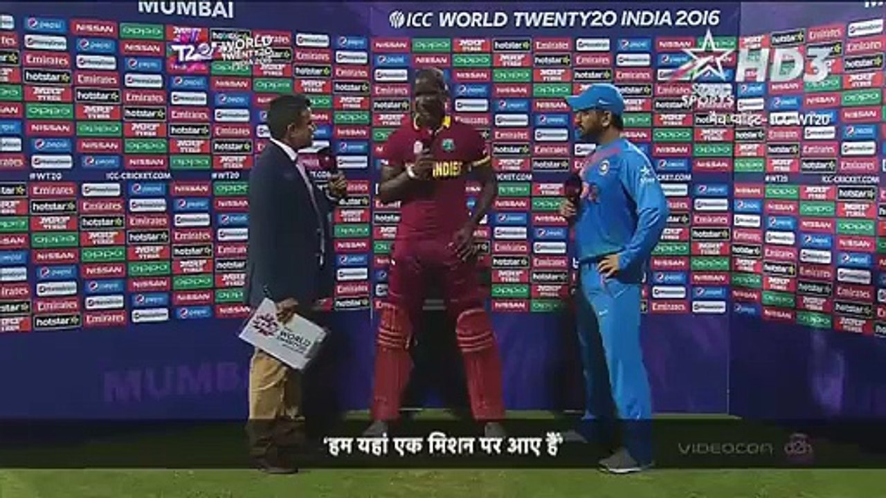 This is Sammy said to their players that they badly beaten Indians