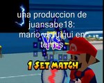 mario vs luigui en tennis