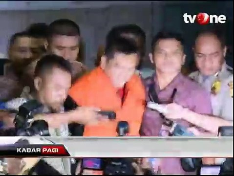 Keluar dari Gedung KPK Sanusi, Digelandang ke Rutan Guntur