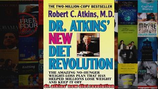 Read  dr atkins new diet revolution  Full EBook