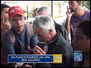 30-09-2015 - FUNCIONÁRIOS DA UPA SEM SALÁRIO - ZOOM TV JORNAL