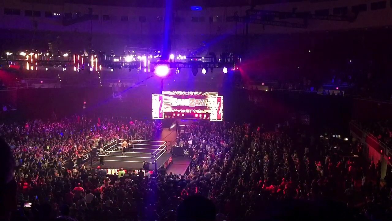 LIVE Zayn vs Nakamura entrances  NXT: Takeover Dallas