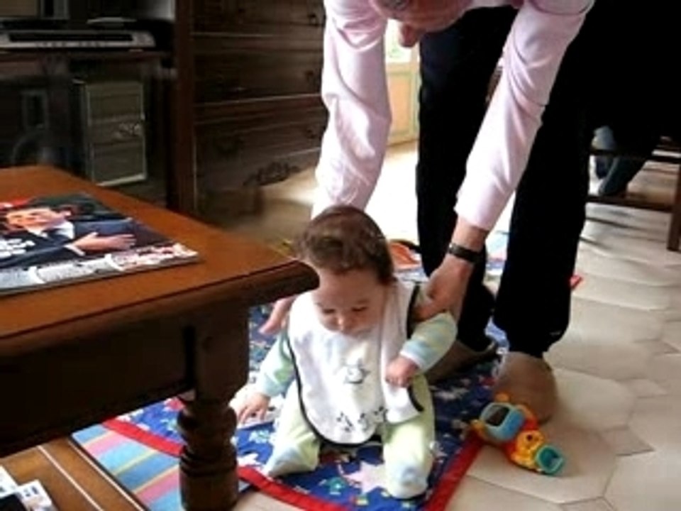 Papy et la marche de Lucas