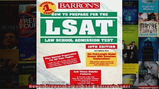 How to Prepare for the LSAT Barrons LSAT