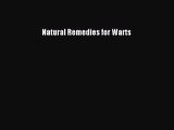 Download Natural Remedies for Warts Ebook Free