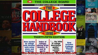 The College Handbook 1998 35th ed