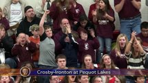 Crosby-Ironton vs Pequot Lakes Boys Basketball - Lakeland News Sports - February 17, 2012