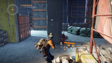 The Division - Turtle Bay Hostage Rescue: Last Man Battalion Fight, Seeker Mines, Turrets Gameplay