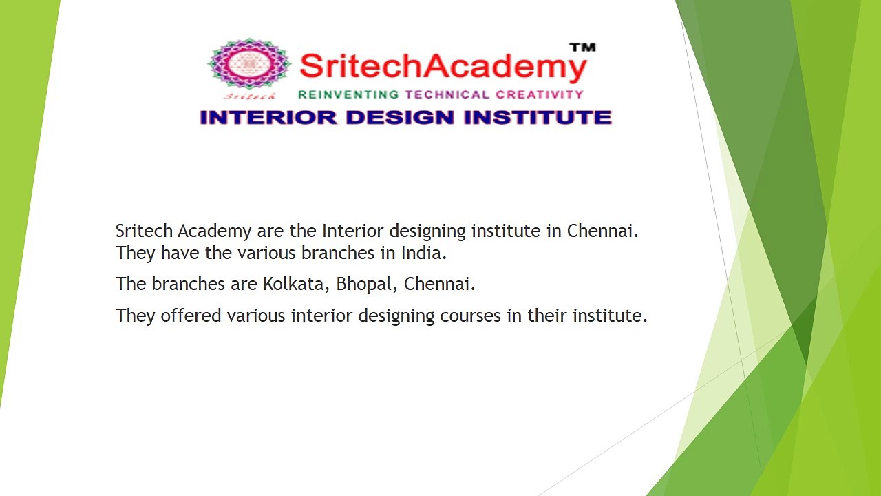 Sritech Academy_DiplomainInteriorDesigninginKolkata