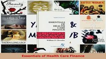 Download  Essentials of Health Care Finance  Read Online