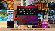 PDF  Essentials of Healthcare Compliance Free Books