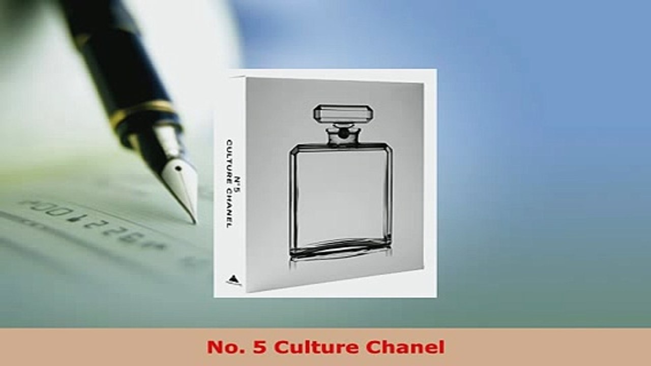 PDF  No 5 Culture Chanel Free Books