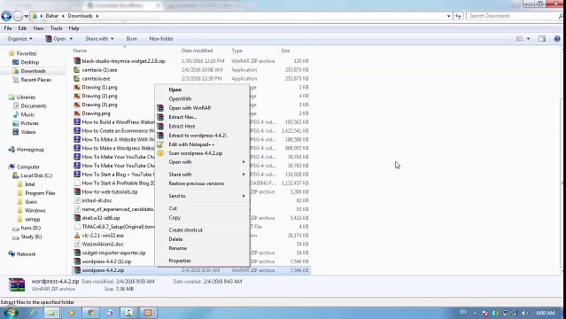 How to install WordPress on xampp urdu _ hindi tutorial