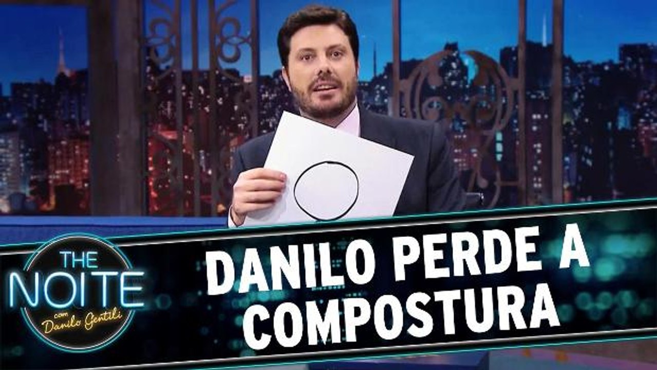 Danilo se exalta no quadro