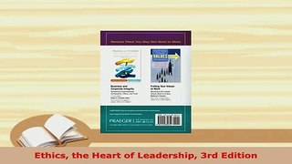 Download  Ethics the Heart of Leadership 3rd Edition Ebook