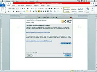 Activate Microsoft Office 2010 for FREE without any software