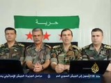 الجيش الحر انشقاق من العيار الثقيل عن جيش خاين سوريا