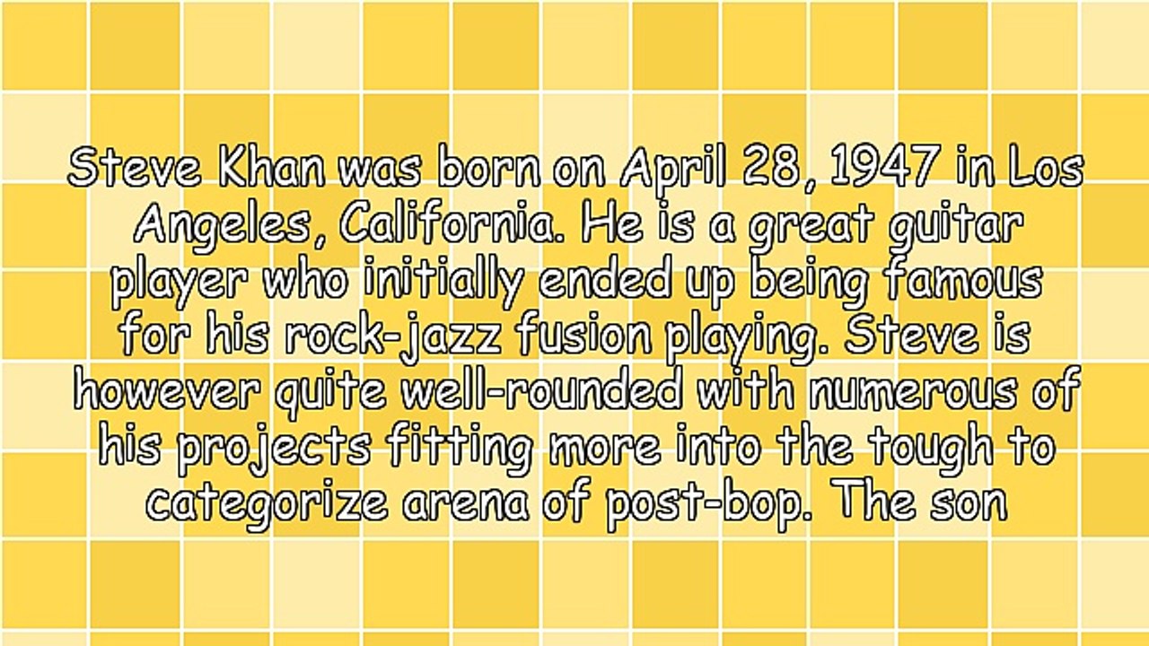 Jazz Rock Fusion Guitar Music - Steve Khan Is One Of The Best!