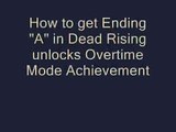 Dead Rising How to Get Ending 