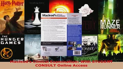 Download  Macleods Clinical Examination With STUDENT CONSULT Online Access Free Books