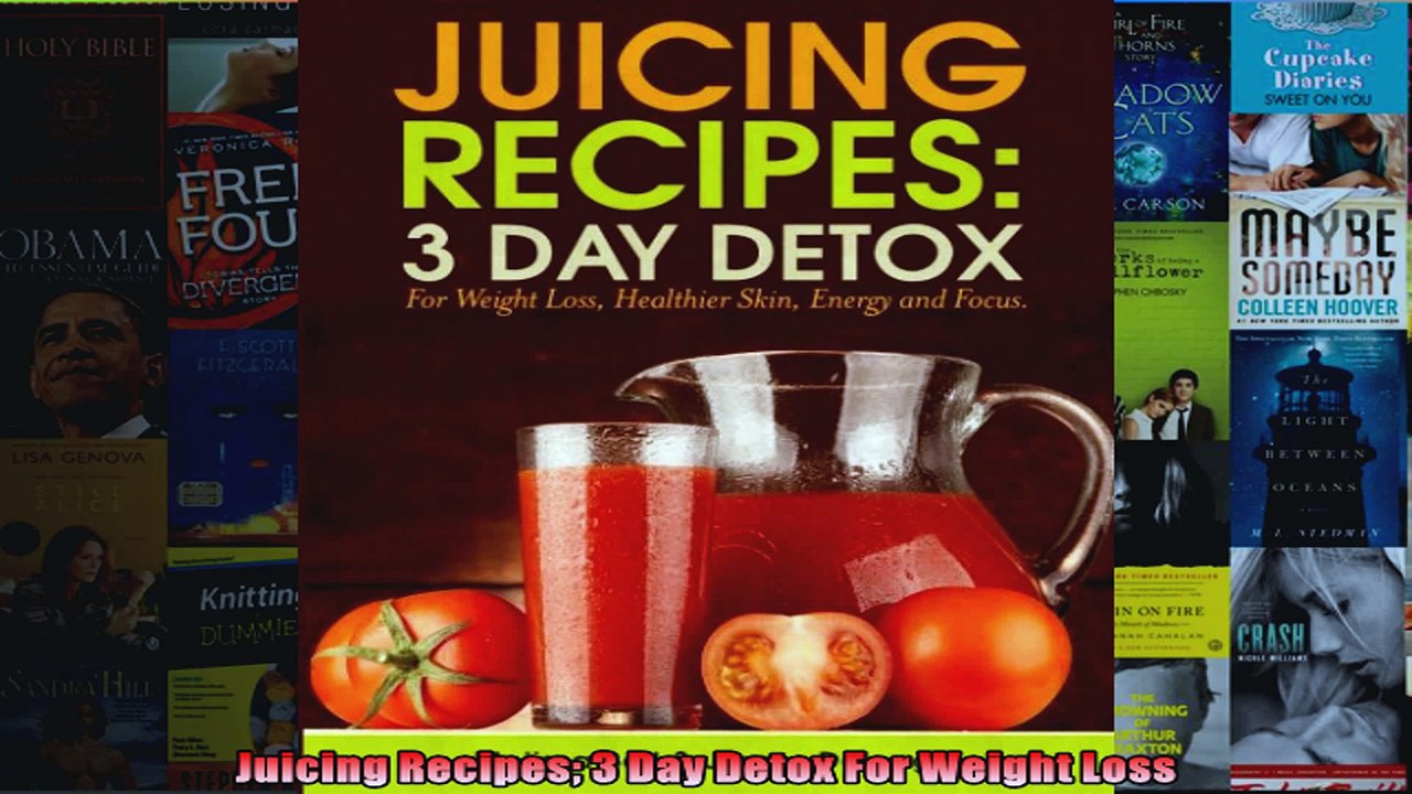Read  Juicing Recipes 3 Day Detox For Weight Loss Full EBook Online Free
