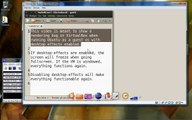 VirtualBox   Gnome desktop effects = Fullscreen freeze