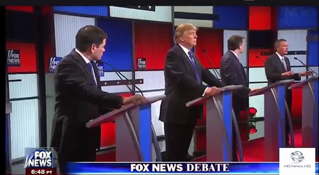 Republican Presidential Debate Fox News Rubio, Kasich 32