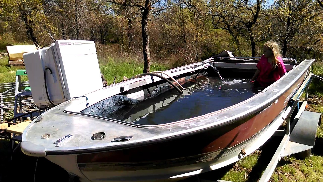 Une piscine trop cool!