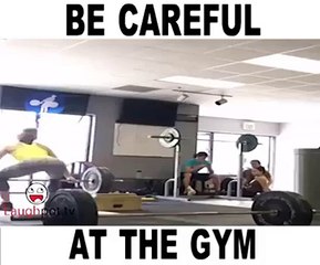 Be Careful @ THE gym funny videos comedy 2016