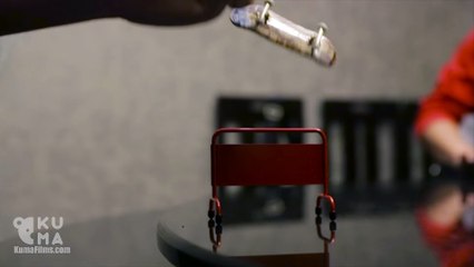 Fingerboarding in a Fancy Restaurant - Lazy Susan Skatepark