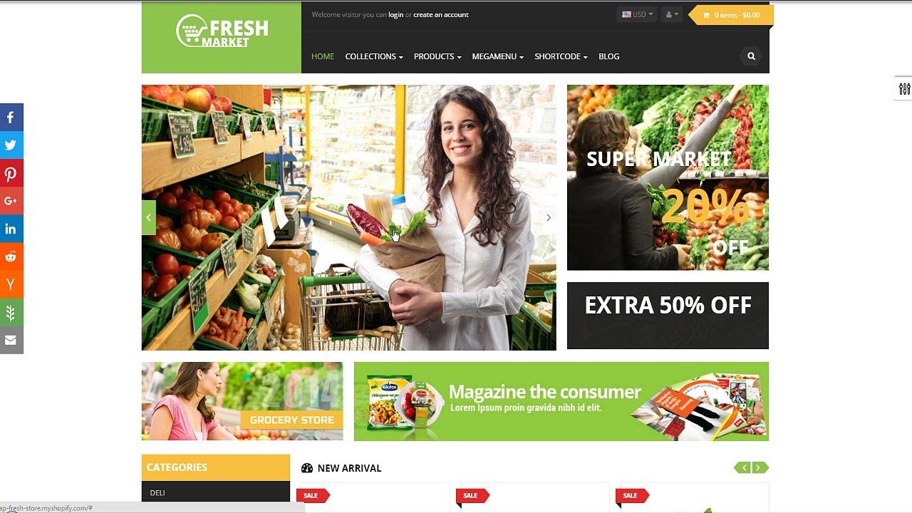 Ap Fresh Market Shopify Theme - apollotheme.com
