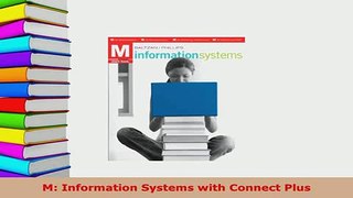 PDF  M Information Systems with Connect Plus PDF Book Free