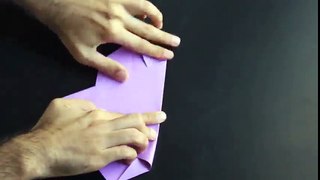 How To Make A Star Fighter Origami Paper Plane- Tutorial -