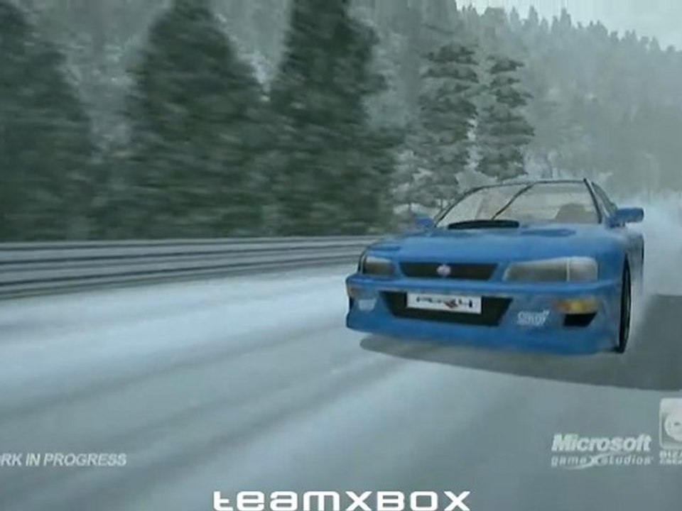 PGR4 Sneakpeek Part2 - Nürburgring sous la neige