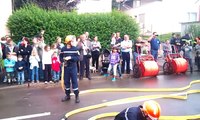 Démonstration manoeuvre des jeunes sapeurs pompiers de Boulay