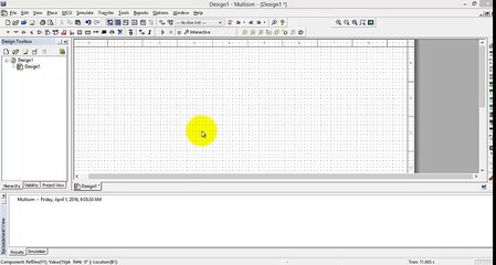 measure peak to peak voltage using oscilloscope on multisim
