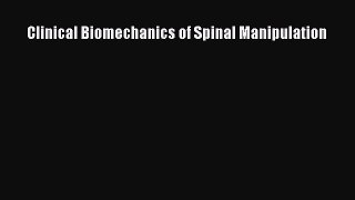 Read Clinical Biomechanics of Spinal Manipulation PDF Online