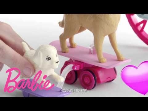 Barbie® à vélo avec ses chiens _ Barbie (1080p)