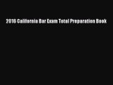 PDF 2016 California Bar Exam Total Preparation Book  EBook