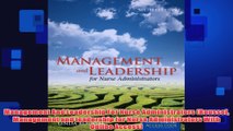 Free   Management And Leadership For Nurse Administrators Roussel Management and leadership for Read Download