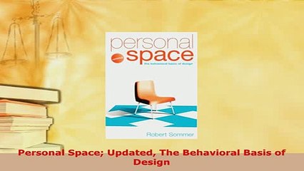 PDF  Personal Space Updated The Behavioral Basis of Design PDF Full Ebook