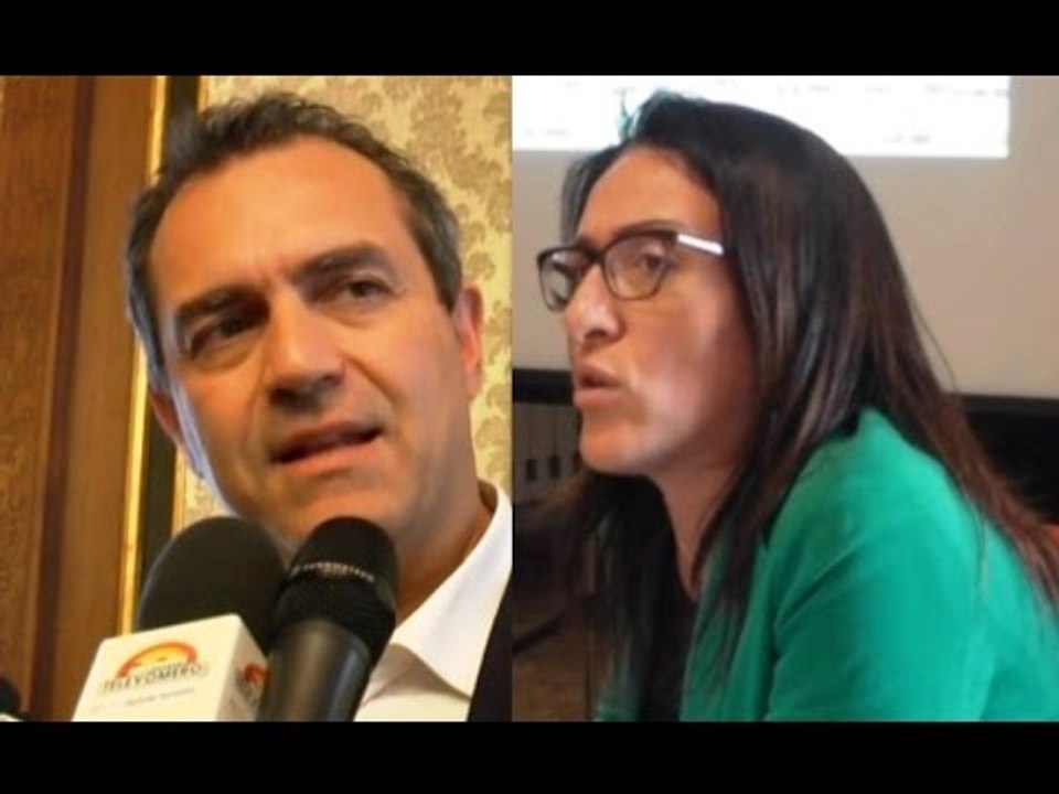 Napoli - Bagnoli, scintille tra de Magistris e Valente (01.04.16)