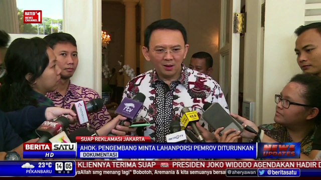 Ahok Tidak Tahu Lobi DPRD DKI dalam Raperda Reklamasi
