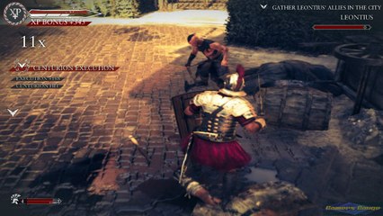 Ryse: Son Of Rome - #02 Combating barbarians with his father, Leontius
