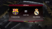 Barcelona vs. Real Madrid - La Liga 2015-16 - CPU Prediction